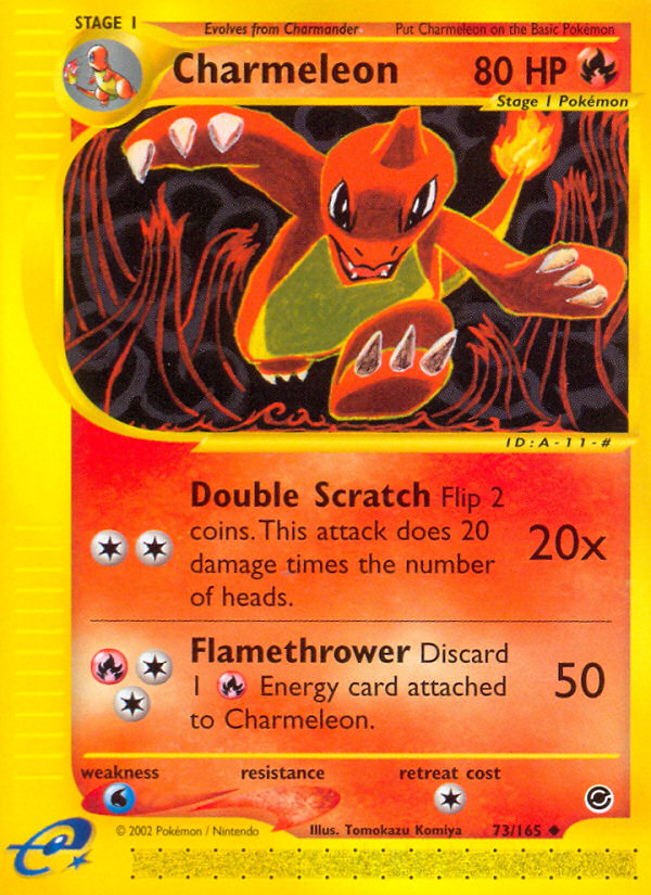 Charmeleon (73/165) [Expedition: Base Set] | GnG Games