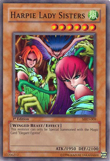 Harpie Lady Sisters [MRD-009] Super Rare | GnG Games