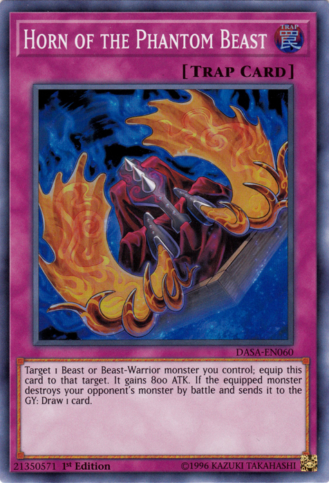 Horn of the Phantom Beast [DASA-EN060] Super Rare | GnG Games