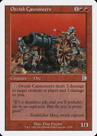 Orcish Cannoneers [Deckmasters] | GnG Games