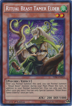 Ritual Beast Tamer Elder [THSF-EN023] Secret Rare | GnG Games