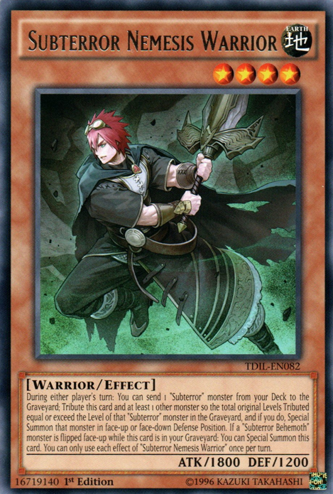 Subterror Nemesis Warrior [TDIL-EN082] Rare | GnG Games