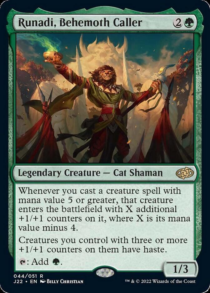 Runadi, Behemoth Caller [Jumpstart 2022] | GnG Games