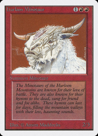 Hurloon Minotaur [Unlimited Edition] | GnG Games