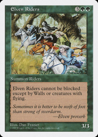 Elven Riders [Fifth Edition] | GnG Games