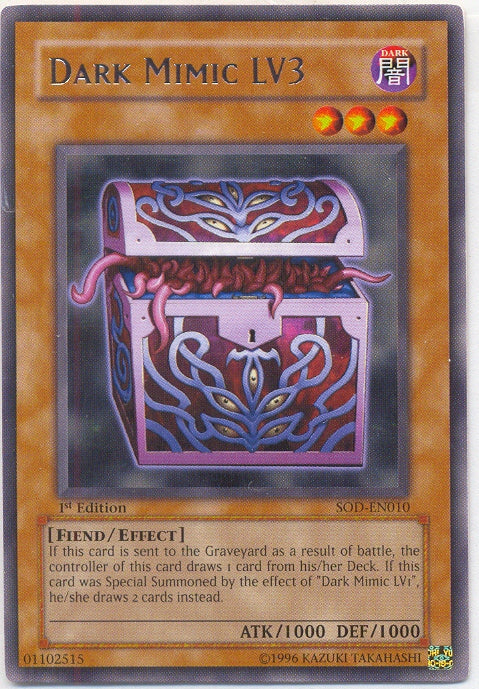 Dark Mimic LV3 [SOD-EN010] Rare | GnG Games