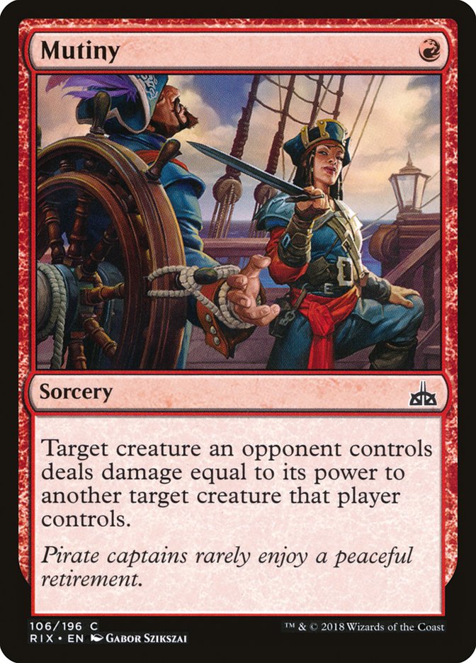 Mutiny [Rivals of Ixalan] | GnG Games