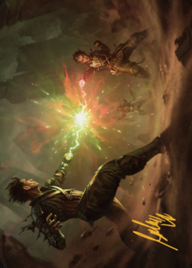 Brotherhood's End Art Card (Gold-Stamped Signature) [The Brothers' War Art Series] | GnG Games