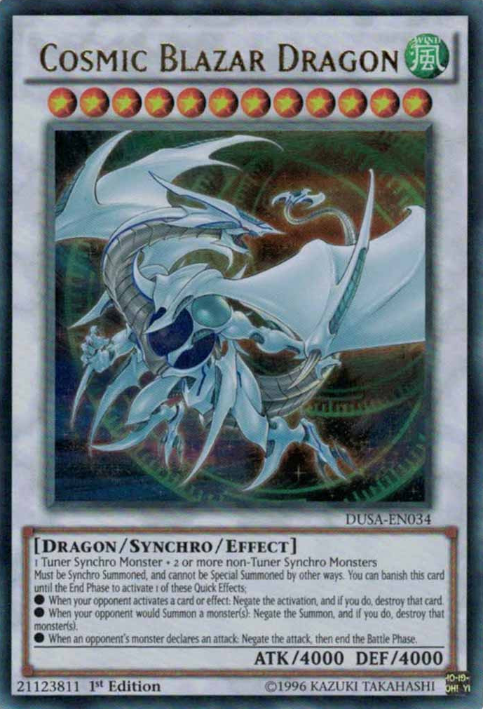 Cosmic Blazar Dragon [DUSA-EN034] Ultra Rare | GnG Games