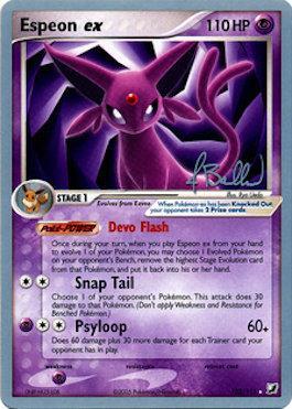 Espeon ex (102/115) (Eeveelutions - Jimmy Ballard) [World Championships 2006] | GnG Games