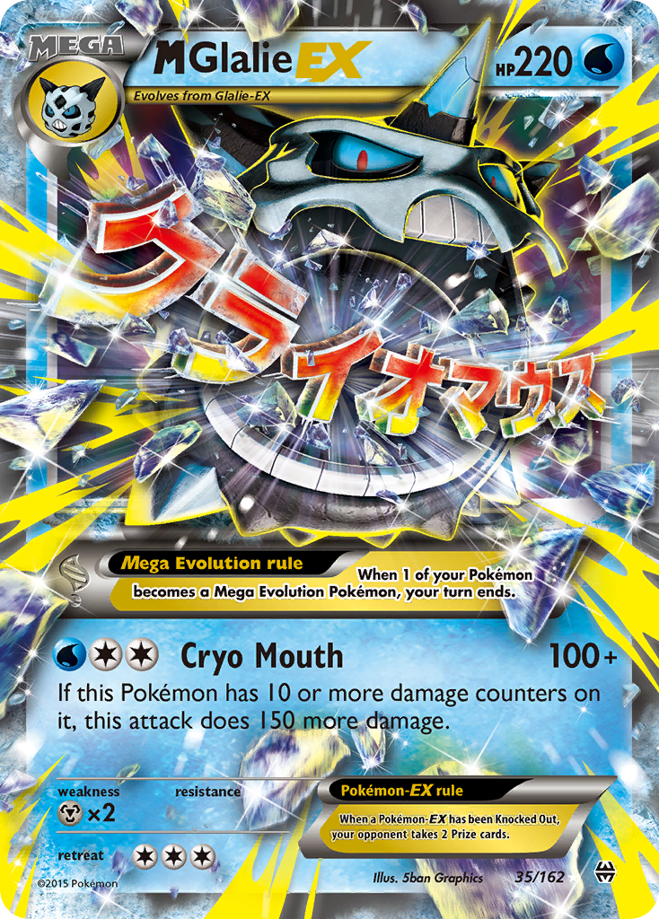 M Glalie EX (35/162) [XY: BREAKthrough] | GnG Games