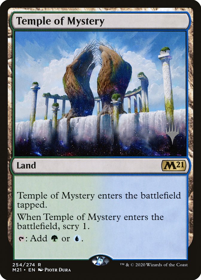 Temple of Mystery (Promo Pack) [Core Set 2021 Promos] | GnG Games