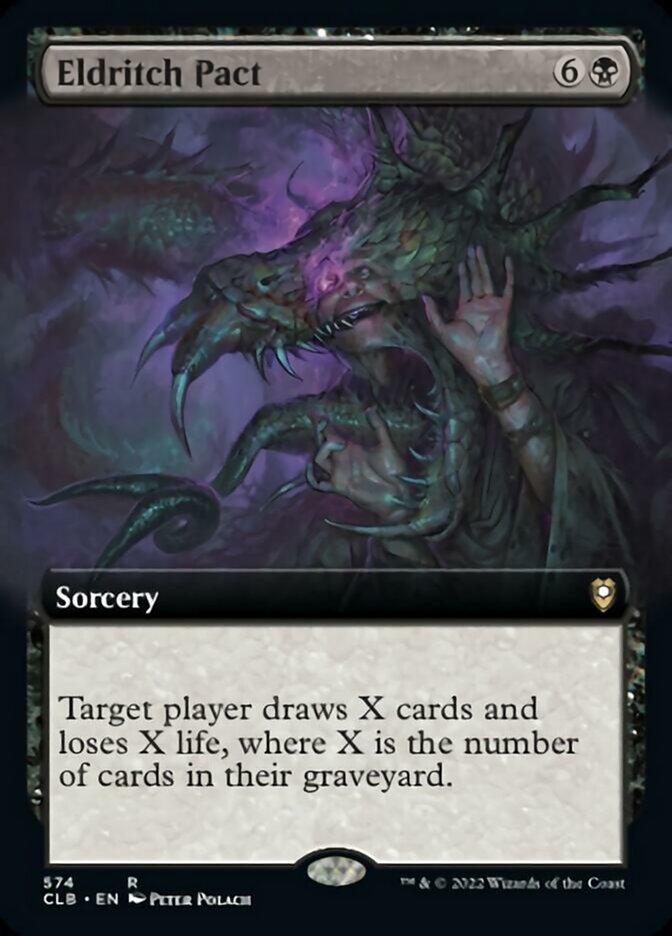 Eldritch Pact (Extended Art) [Commander Legends: Battle for Baldur's Gate] | GnG Games