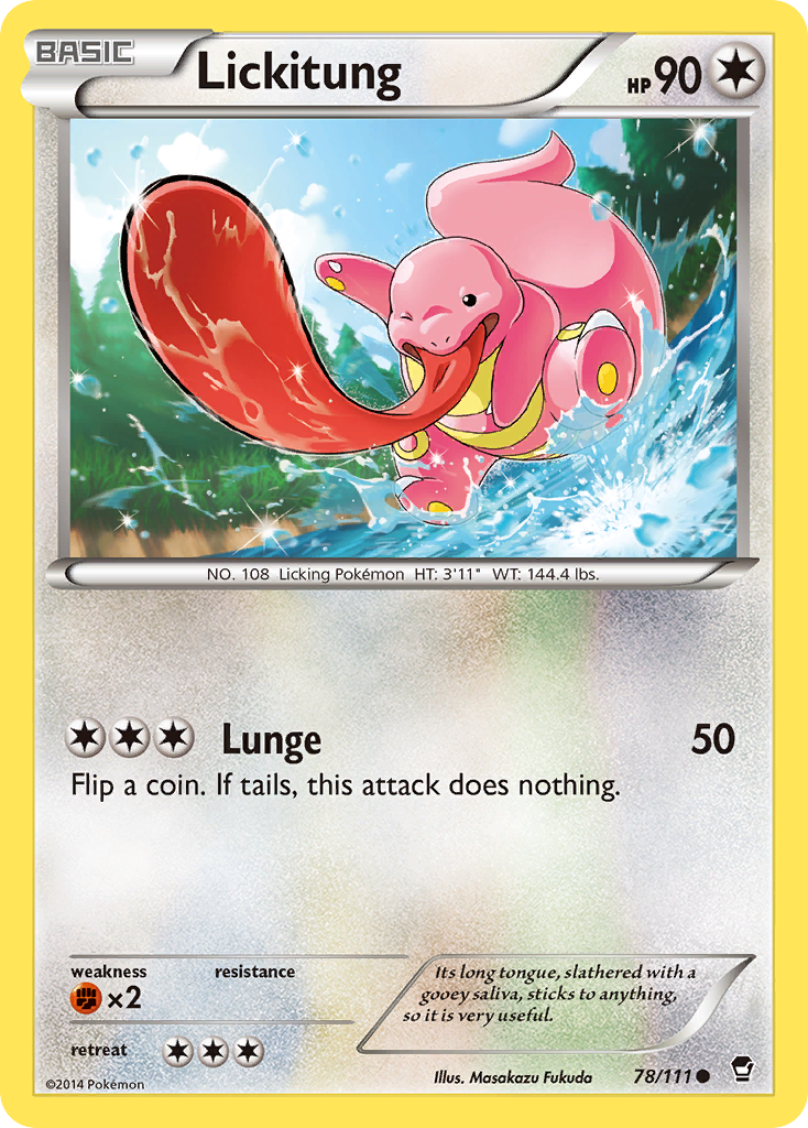 Lickitung (78/111) [XY: Furious Fists] | GnG Games