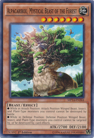 Alpacaribou, Mystical Beast of the Forest [MP14-EN244] Common | GnG Games