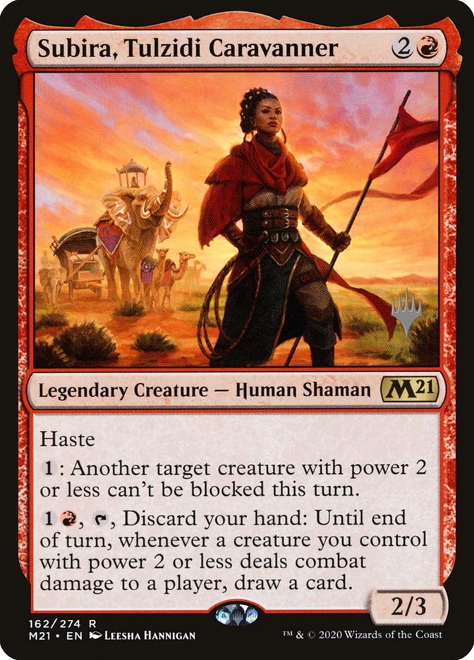 Subira, Tulzidi Caravanner (Promo Pack) [Core Set 2021 Promos] | GnG Games