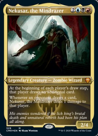 Nekusar, the Mindrazer (Foil Etched) [Commander Legends] | GnG Games