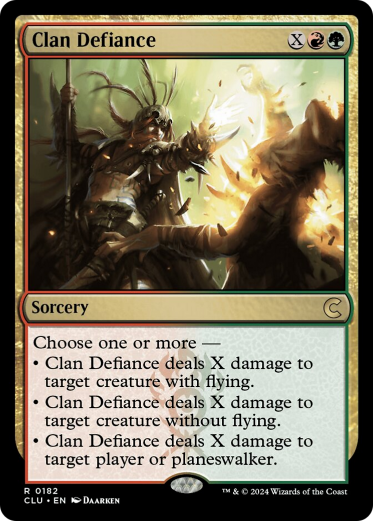 Clan Defiance [Ravnica: Clue Edition] | GnG Games