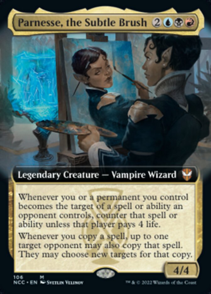 Parnesse, the Subtle Brush (Extended Art) [Streets of New Capenna Commander] | GnG Games