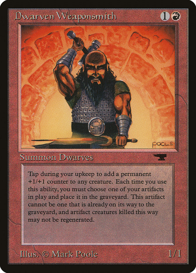 Dwarven Weaponsmith [Antiquities] | GnG Games