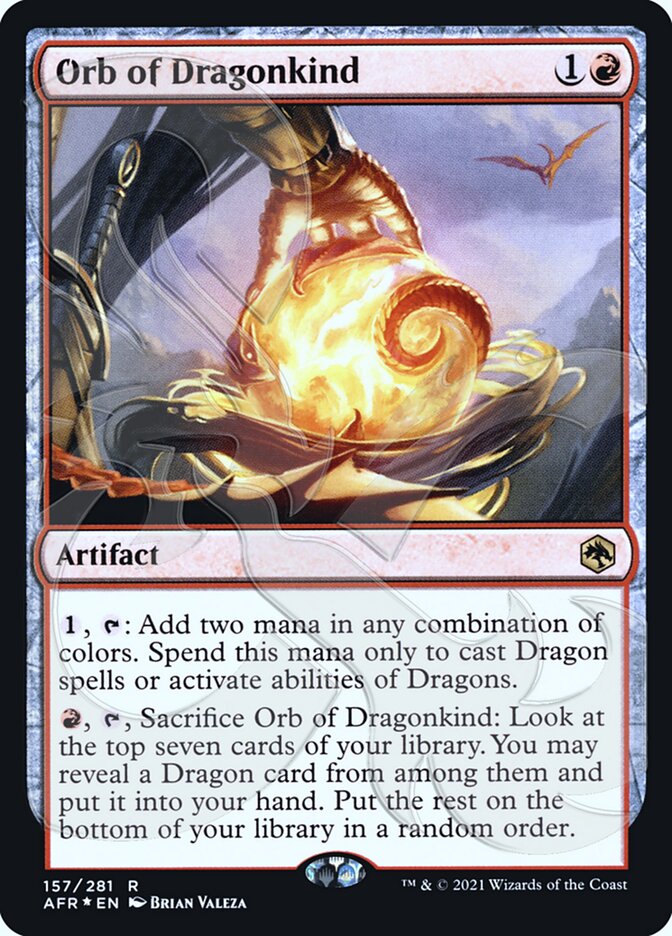 Orb of Dragonkind (Ampersand Promo) [Dungeons & Dragons: Adventures in the Forgotten Realms Promos] | GnG Games