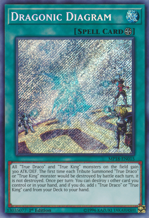 Dragonic Diagram [MP18-EN015] Secret Rare | GnG Games