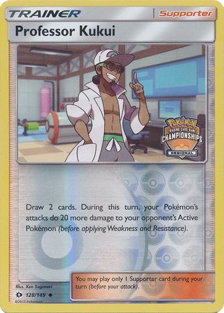 Professor Kukui (128/149) (Regional Championship Promo) [Sun & Moon: Base Set] | GnG Games