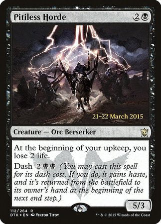 Pitiless Horde [Dragons of Tarkir Promos] | GnG Games