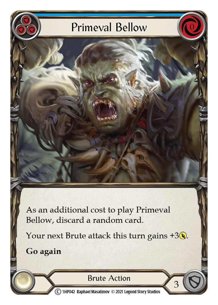 Primeval Bellow (Blue) [1HP042] | GnG Games