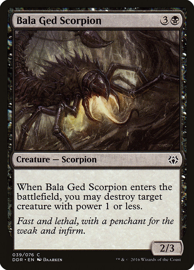 Bala Ged Scorpion [Duel Decks: Nissa vs. Ob Nixilis] | GnG Games