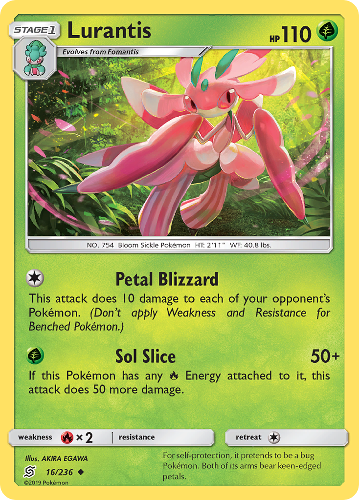 Lurantis (16/236) [Sun & Moon: Unified Minds] | GnG Games