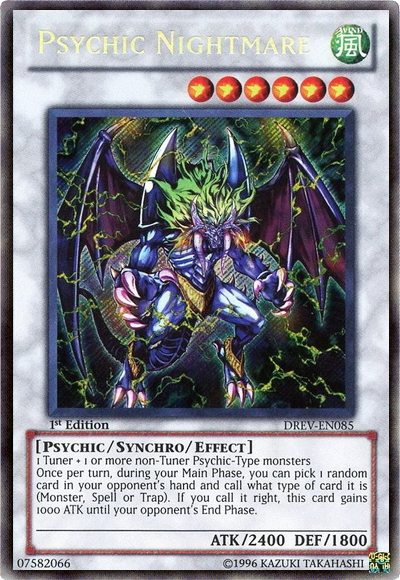 Psychic Nightmare [DREV-EN085] Secret Rare | GnG Games