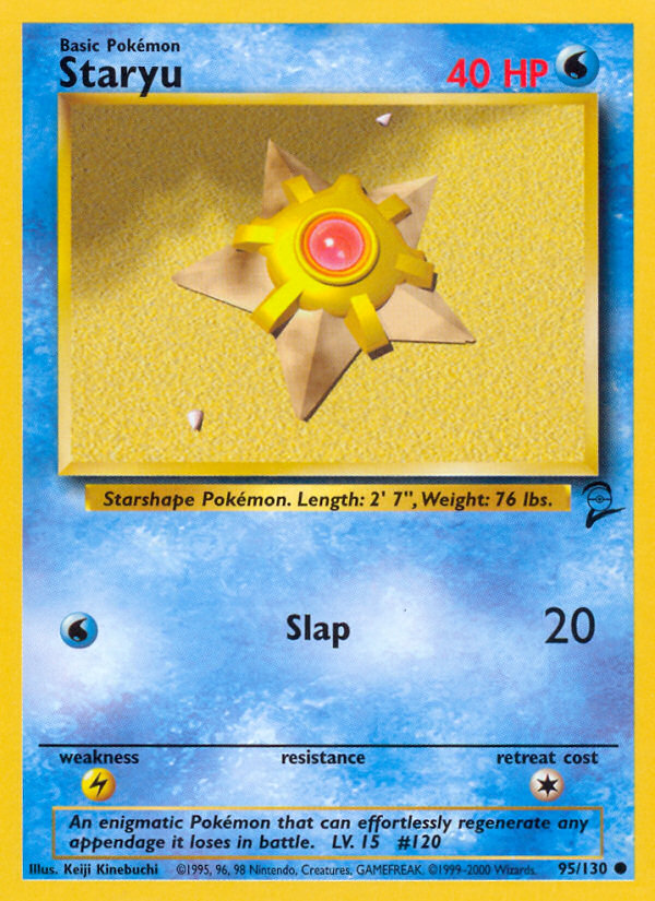 Staryu (95/130) [Base Set 2] | GnG Games