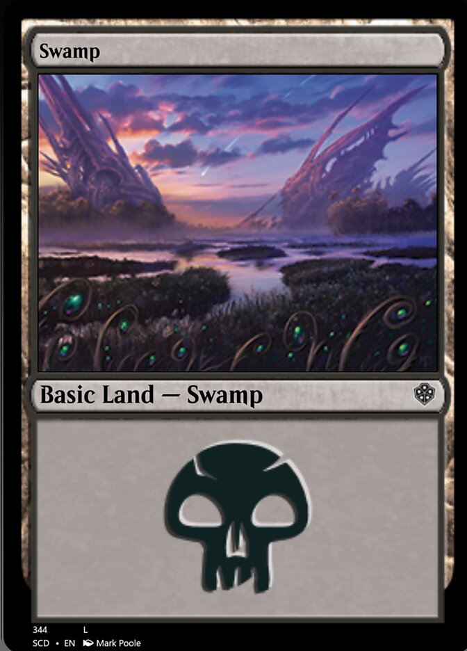 Swamp (344) [Starter Commander Decks] | GnG Games