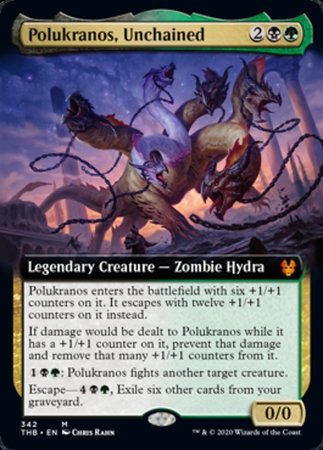 Polukranos, Unchained (Extended Art) [Theros Beyond Death] | GnG Games