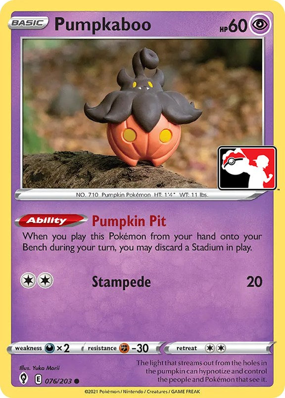 Pumpkaboo (076/203) [Prize Pack Series One] | GnG Games