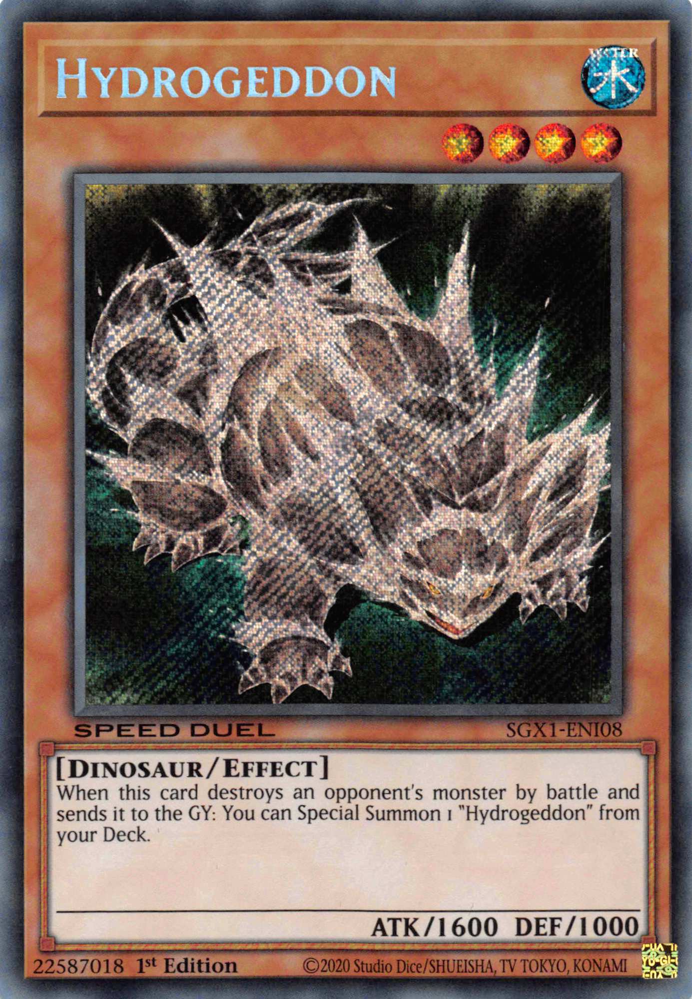 Hydrogeddon [SGX1-ENI08] Secret Rare | GnG Games