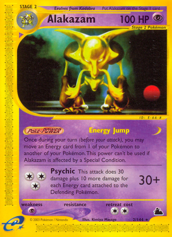 Alakazam (2/144) [Skyridge] | GnG Games