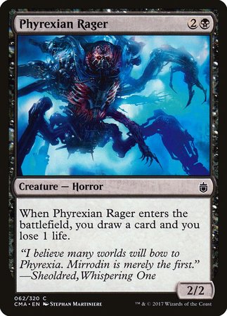 Phyrexian Rager [Commander Anthology] | GnG Games