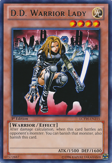 D.D. Warrior Lady [LCYW-EN215] Rare | GnG Games