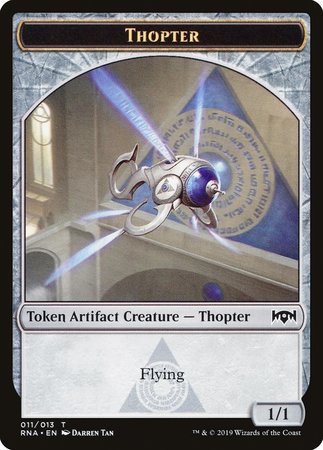 Thopter Token [Ravnica Allegiance Tokens] | GnG Games