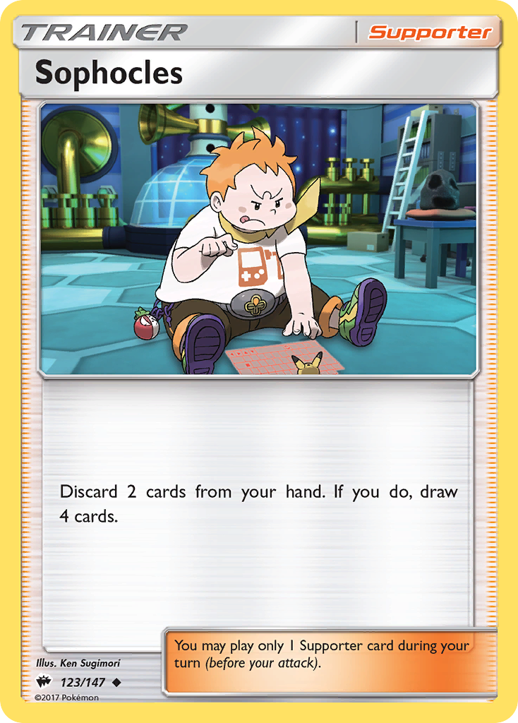 Sophocles (123/147) [Sun & Moon: Burning Shadows] | GnG Games