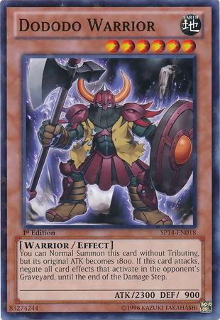 Dododo Warrior [SP14-EN018] Starfoil Rare | GnG Games