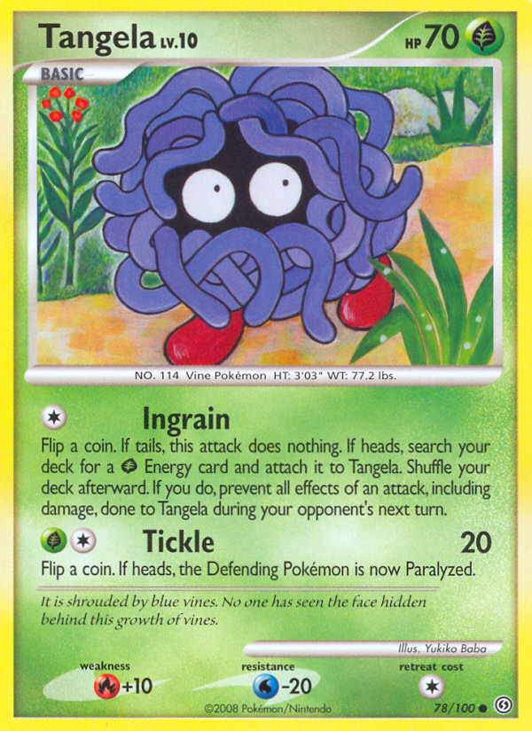 Tangela (78/100) [Diamond & Pearl: Stormfront] | GnG Games