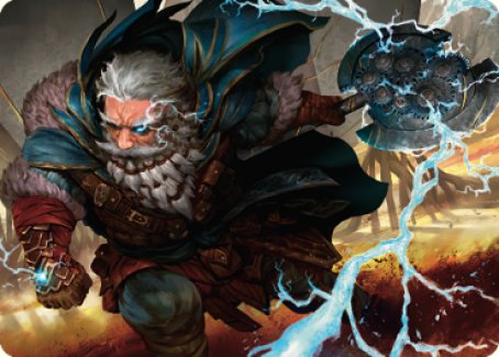 Electrostatic Infantry Art Card [Dominaria United Art Series] | GnG Games