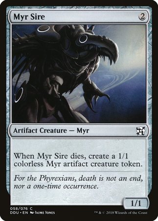 Myr Sire [Duel Decks: Elves vs. Inventors] | GnG Games