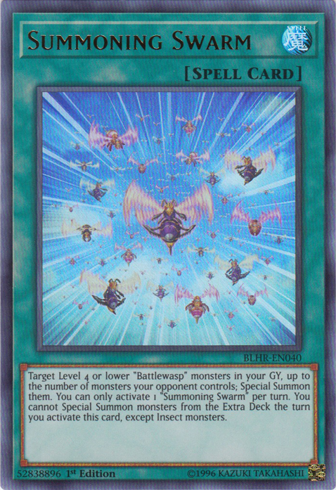 Summoning Swarm [BLHR-EN040] Ultra Rare | GnG Games