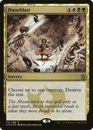 Duneblast [Khans of Tarkir Promos] | GnG Games