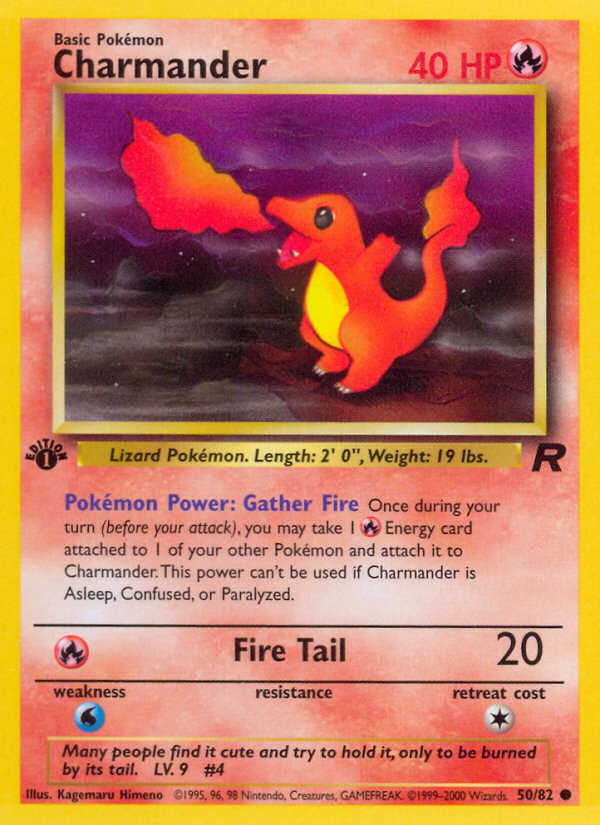 Charmander (50/82) [Team Rocket 1st Edition] | GnG Games