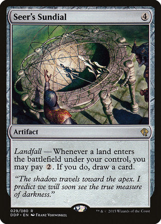 Seer's Sundial [Duel Decks: Zendikar vs. Eldrazi] | GnG Games